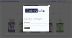 Desktop Screenshot of nourishingecology.com.au
